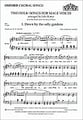 Two Folksongs for Male Voices TTBB choral sheet music cover